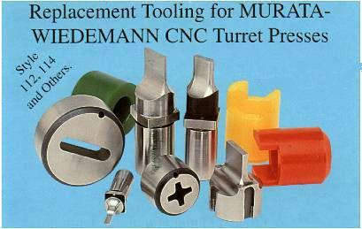 Wiedemann CNC Turret Press Tooling